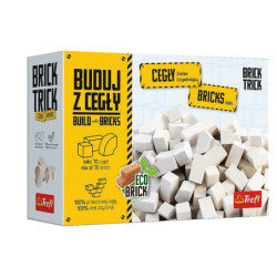 BRICK TRICK Cegły zamkowe białe uzupełn70szt 61557