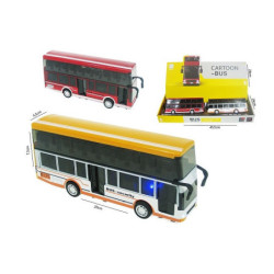 Autobus piętrowy 20cm metal św/dźw HX167 46403