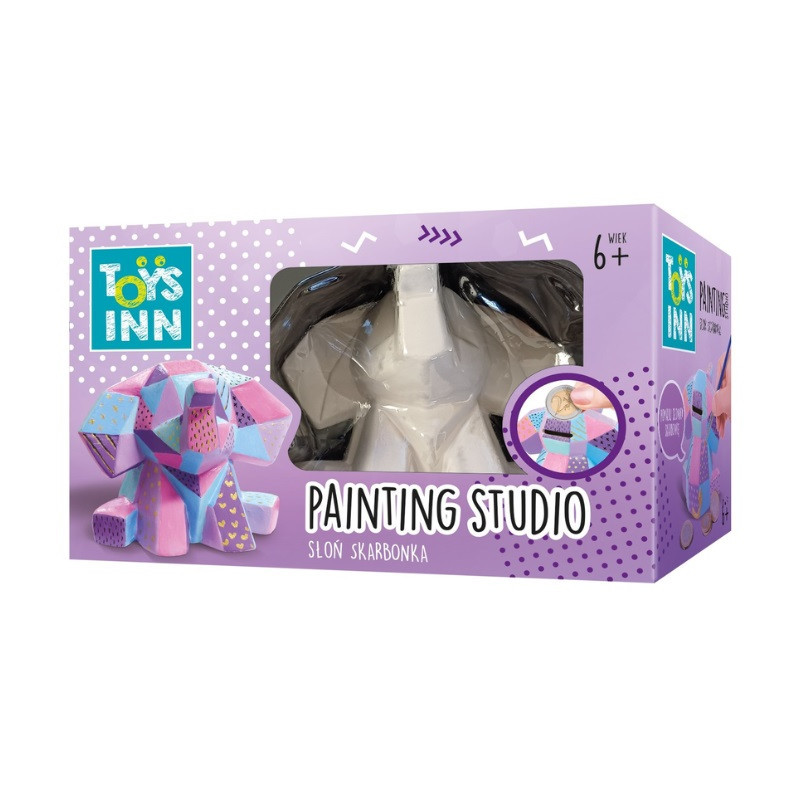 STNUX Paint.Studio skarbonka Słoń STN8837