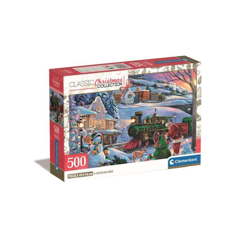 CLE puzzle 500 Christmas Train 2024 35566